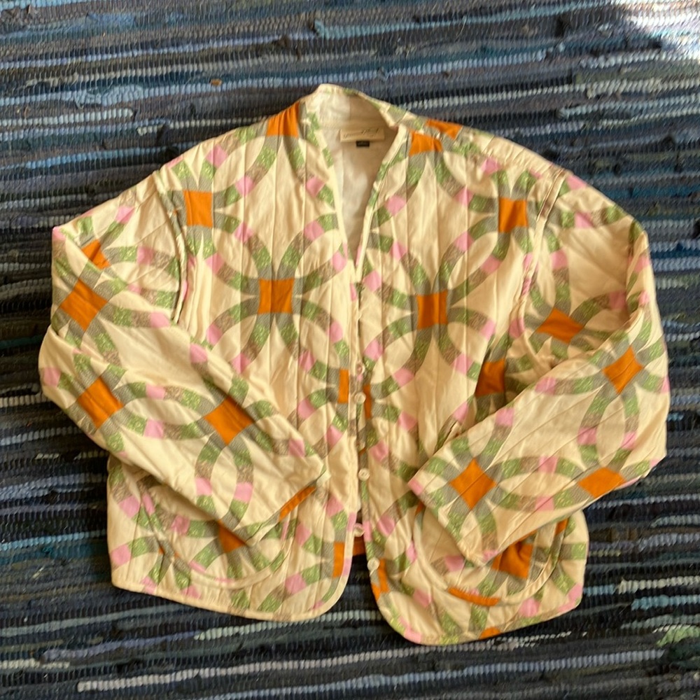 Granny chic quilted jacket